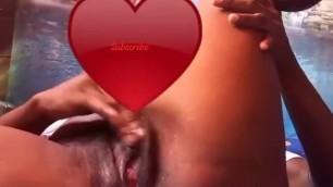 OMG CUTE EBONY VS HER FINGER AND SET HER PUSSY UNDER BONDAGE SHE MANAGE TO PLEASE HER GREEDY CUNT????