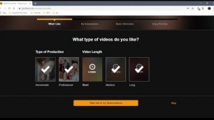 Me Making my Pornhub Account :) I Love all of the Catagories