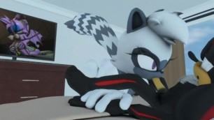 [teaser] Shadow the Hedgehog x Tangle the Lemur by Dradicon