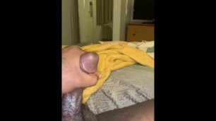 Woke up Stroking my Dick was Horny