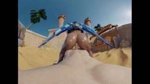 Overwatch: Pharah Anal Ride [version 1 POV] VR 3D