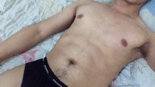 Big Dick Cock Bulge Underwear Black Asian