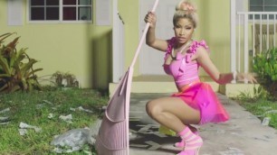Nicki Minaj Latex Jerk off Challenge (HOT) | FapToCeleb