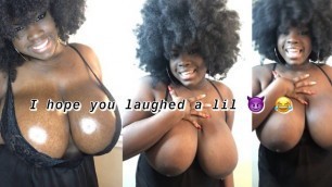 Natural Big Tits Ebony BBW Chocolatebeckyy Onlyfans