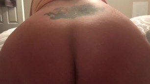 White PAWG Big Booty Bouncing on my Dick