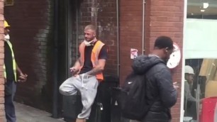 Manchester’s Workie Touches himself in Public