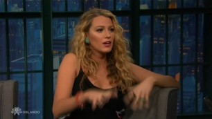 Blake Lively - Late Night with Seth Meyers (6-22-2016)