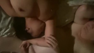 Fucking a Hot Asian Wife while her Husband Watches