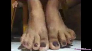 Ladyboy with Meaty Feet and Cute Toes