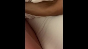 White Girl Gets Drilled from behind by Black Cock