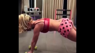 Britney Spears - Sexy Workout 2018