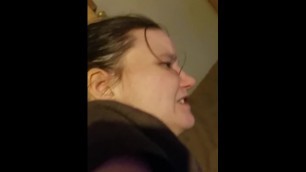 Christina Crying from Pain and Humiliation on Video doing 1'st Anal on Meth