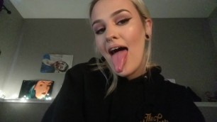 Long Tongue Drool Porn