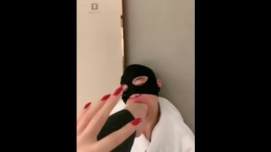 CHINESE MISTRESS FOOT GAG