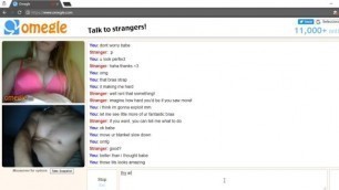 Omegle-Amazing Tits Teasing me