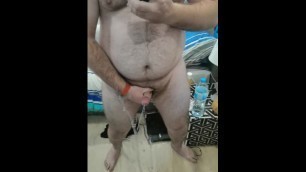 12 Shots of Thick Cum Spraying all over the Mirror