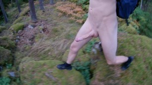 The best Kind of Hiking - all Nude, 8inch Dick & Smooth Body