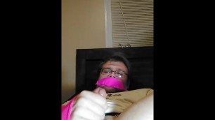Femboy has Fun with a Vibrater in her Ass Part 2