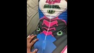 Dva Cosplay Blonde Teen Fucked