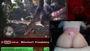 Sweet Cheeks Plays Monster Hunter World (Part 2)