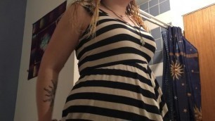 REAL Hidden Camera Bathroom - 18 Y.O. Sister in Law - PREGNANT - 28 Weeks a