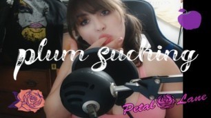 Eaiting my Fav Fruit and Sucking the Pit