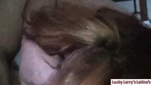 This Red Headed Fluffy White Bbw Teen Got Fucked By A Skinny Geek (Full Video On Xvideos Red)